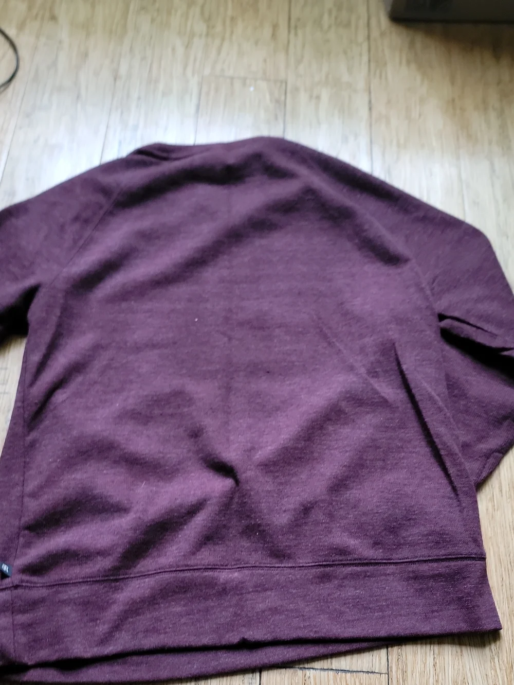 Banana Republic New With Tags Crewneck Sweatshirt in Deep Plum
